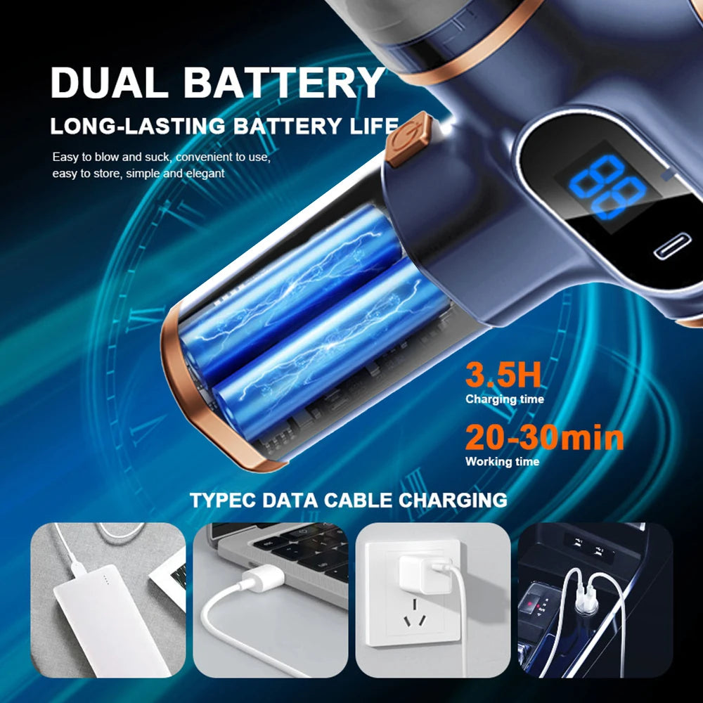 Wireless Vacuum Car Cleaner