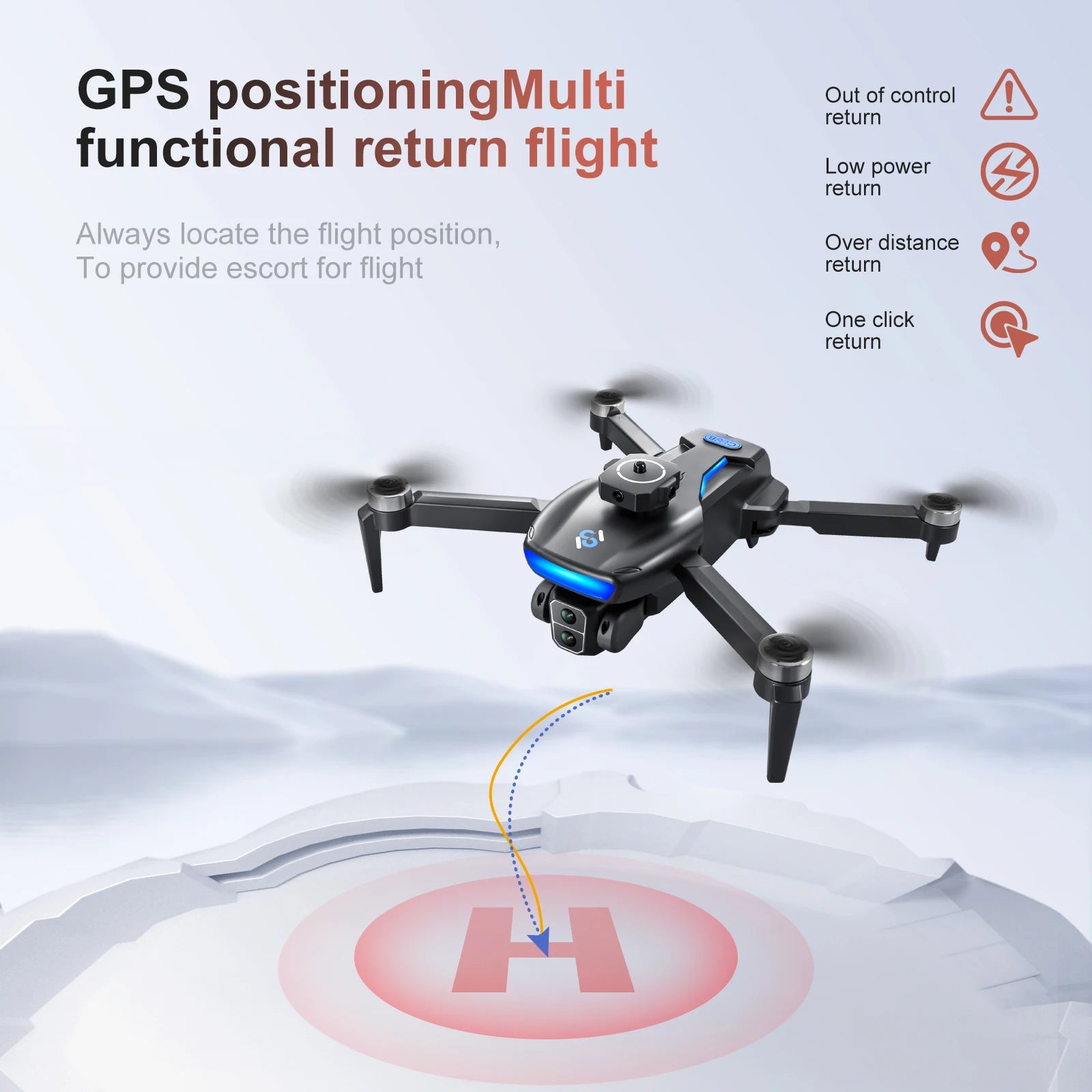 GPS Drone 4K Camera 40Min