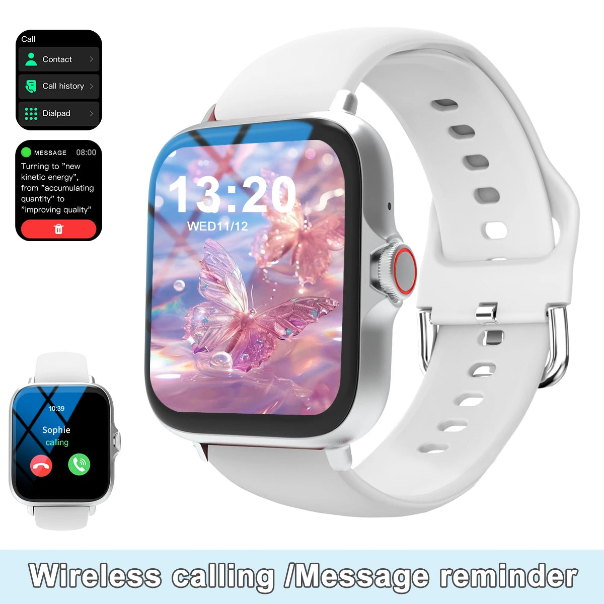Smart watch with full touch