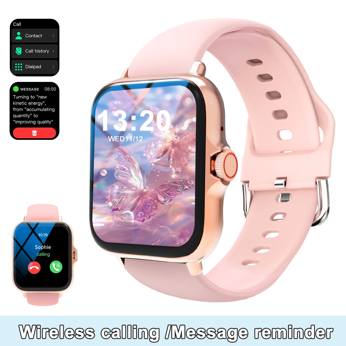 Smart watch with full touch