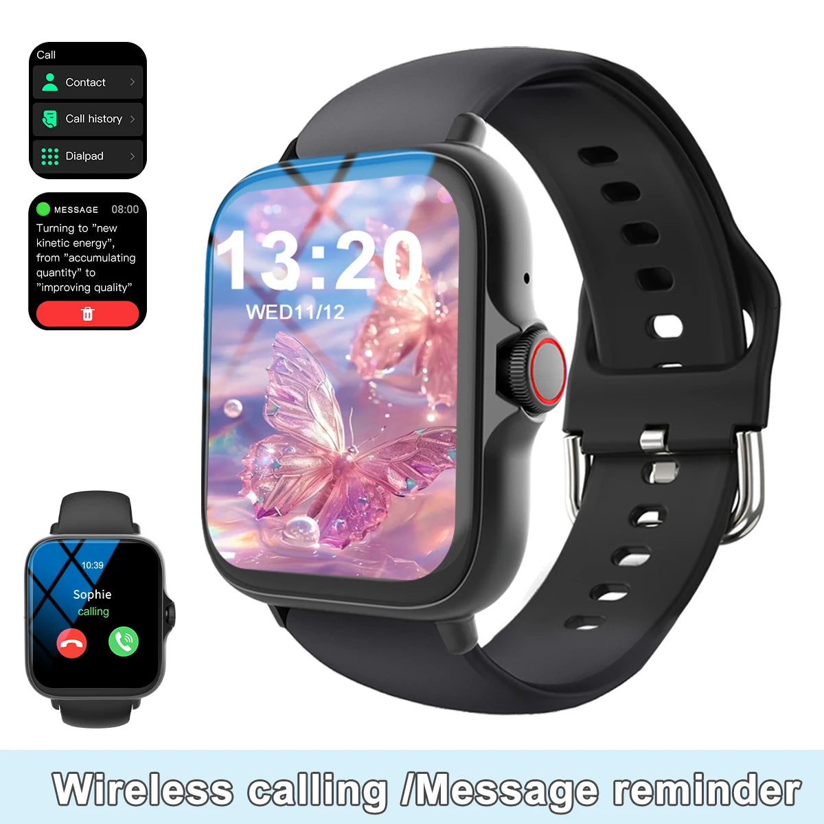 Smart watch with full touch