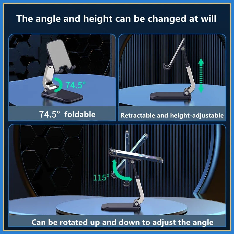 Foldable Metal Desktop Mobile