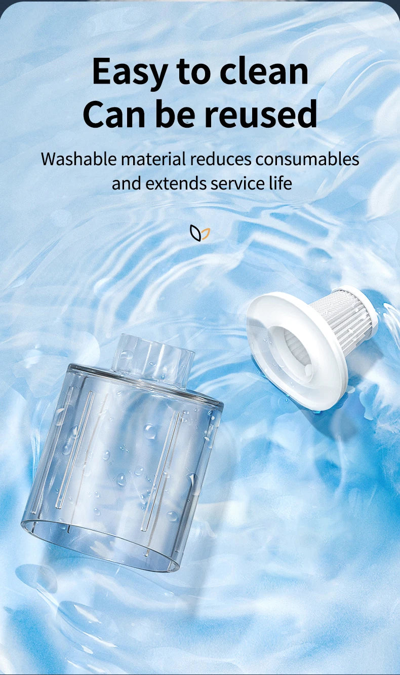 Wireless handheld vacuum cleaner