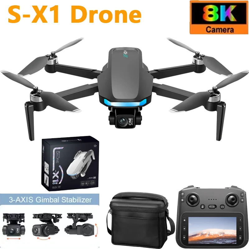 New S-X1 Drones with Screen