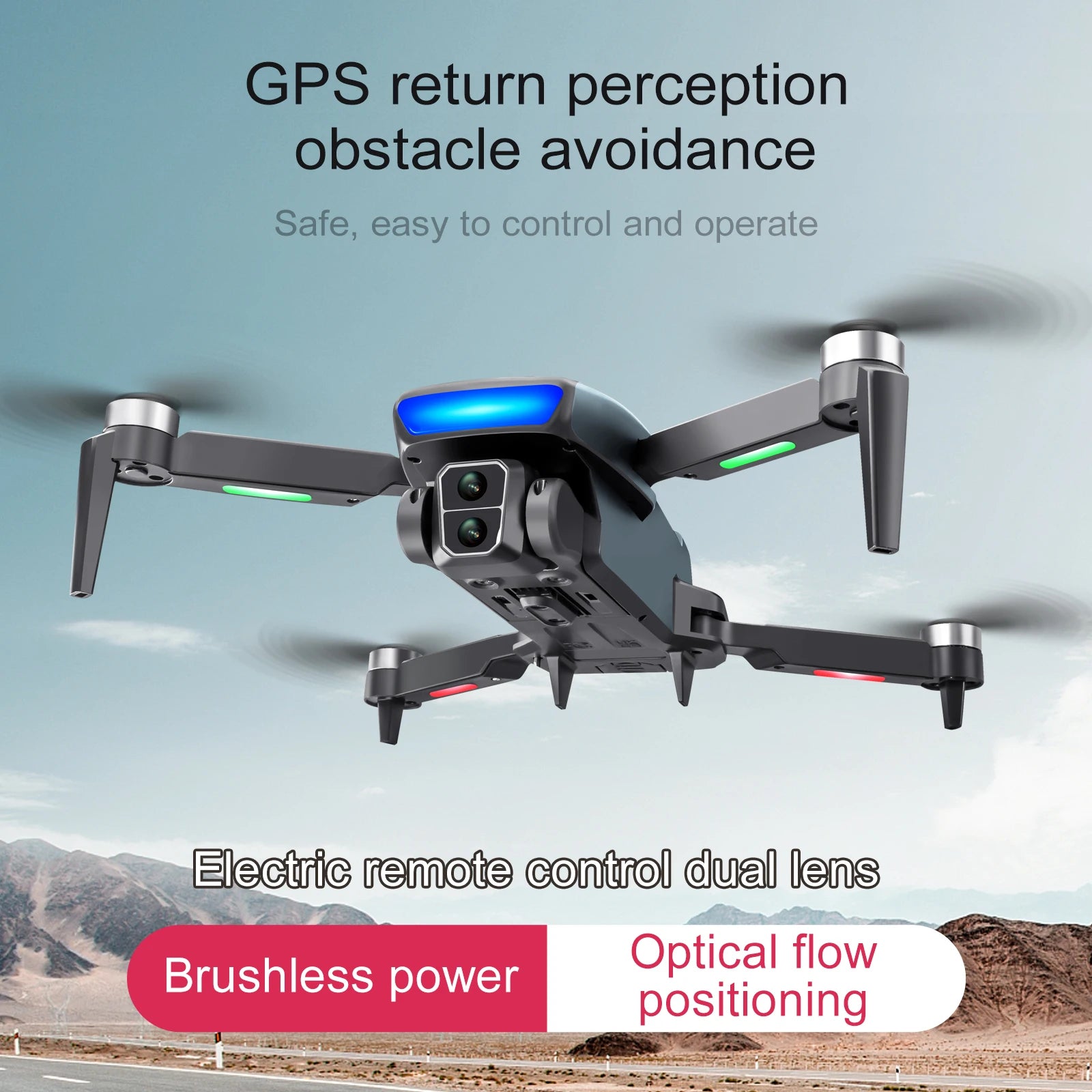 GPS Drone 4K Camera 40Min