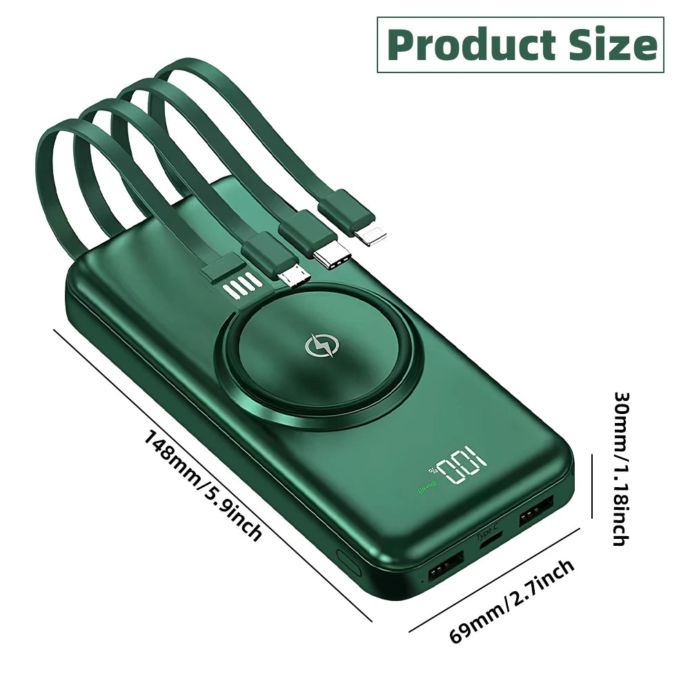 20000mAh Wireless Power Bank