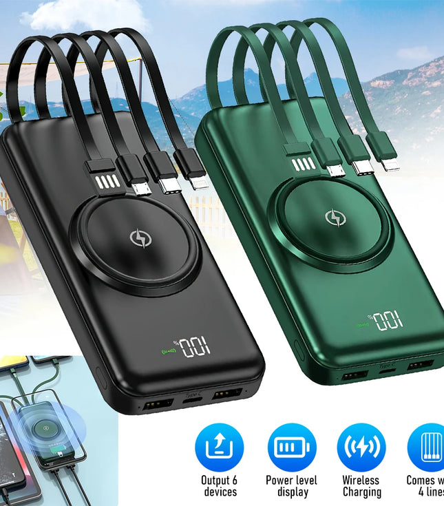 20000mAh Wireless Power Bank