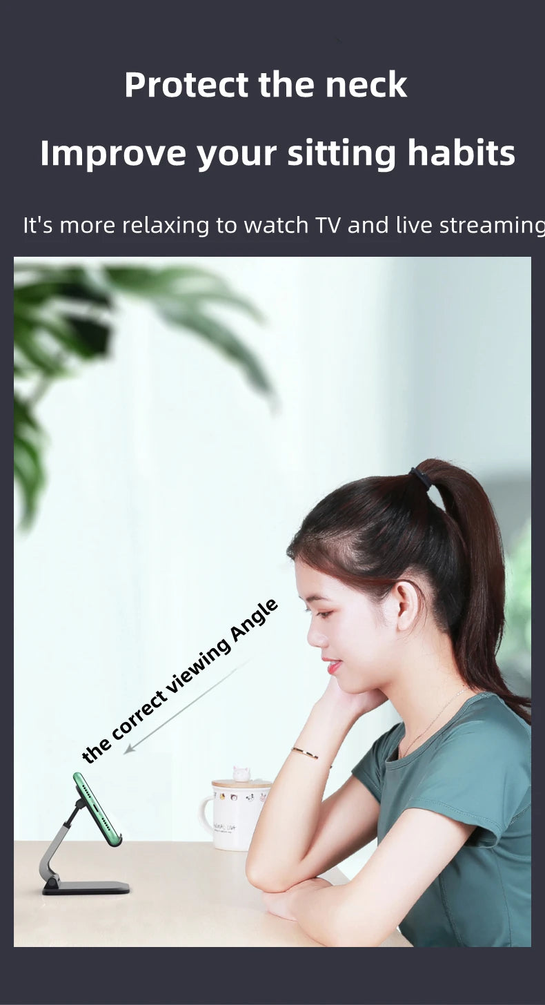 Foldable Metal Desktop Mobile