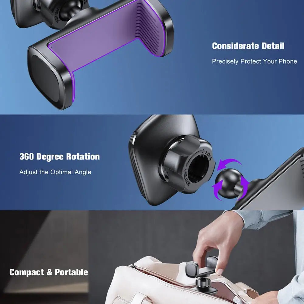 Gym Magnetic Phone Holder 360