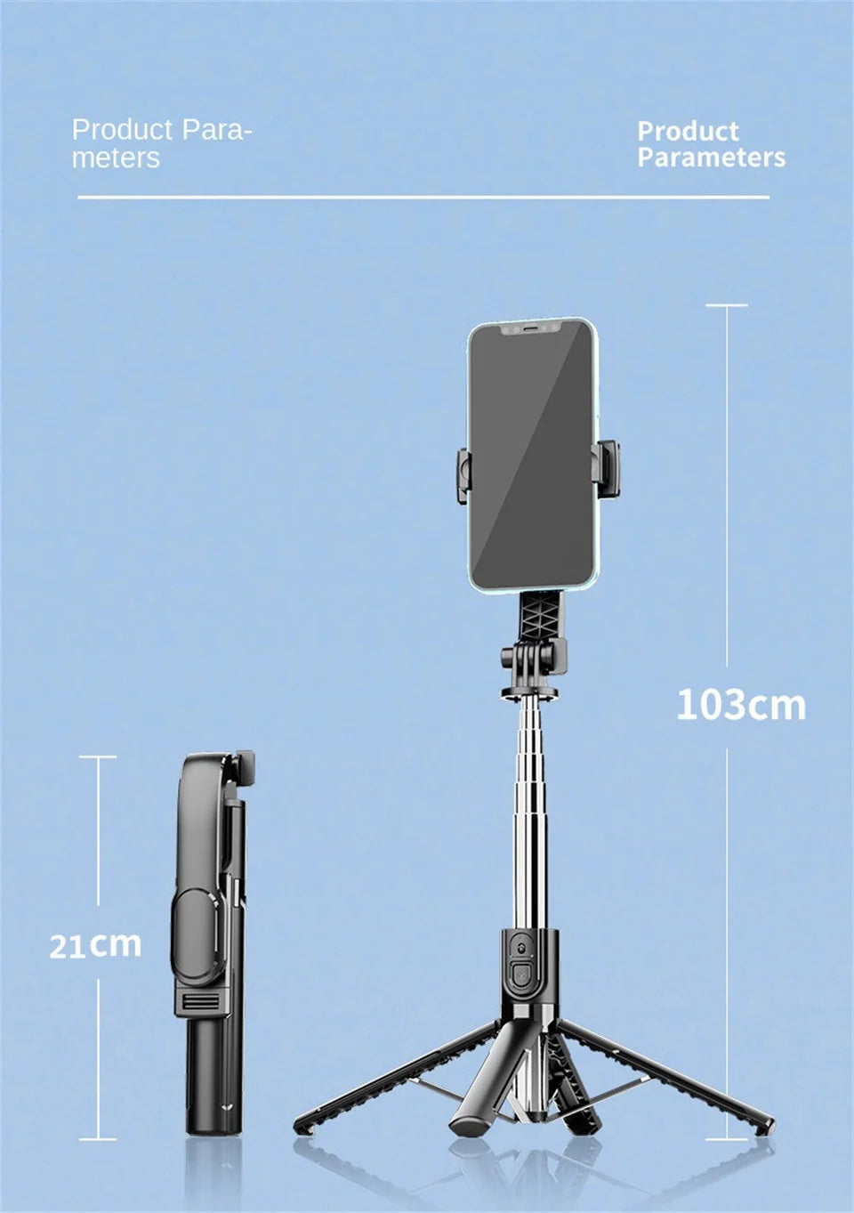 Wireless Selfie Stick for Smartphone