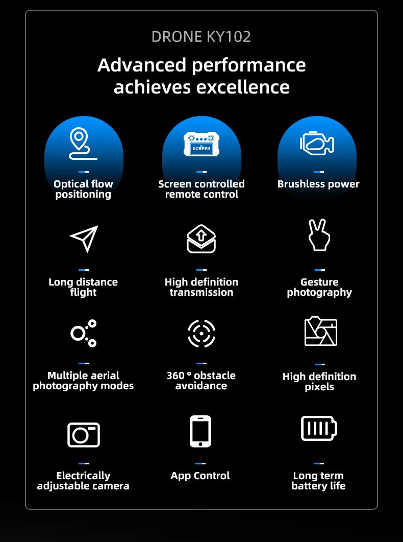 KBDFA KY102 MAX Drone