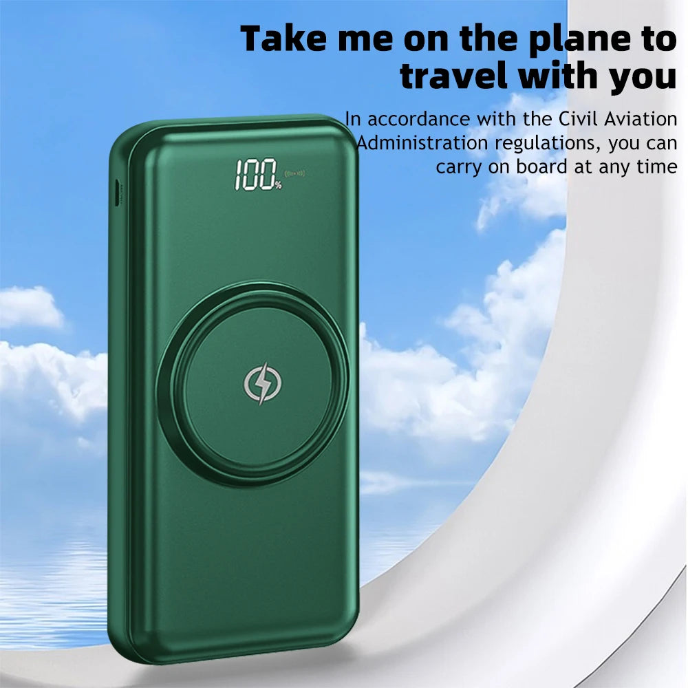 20000mAh Wireless Power Bank