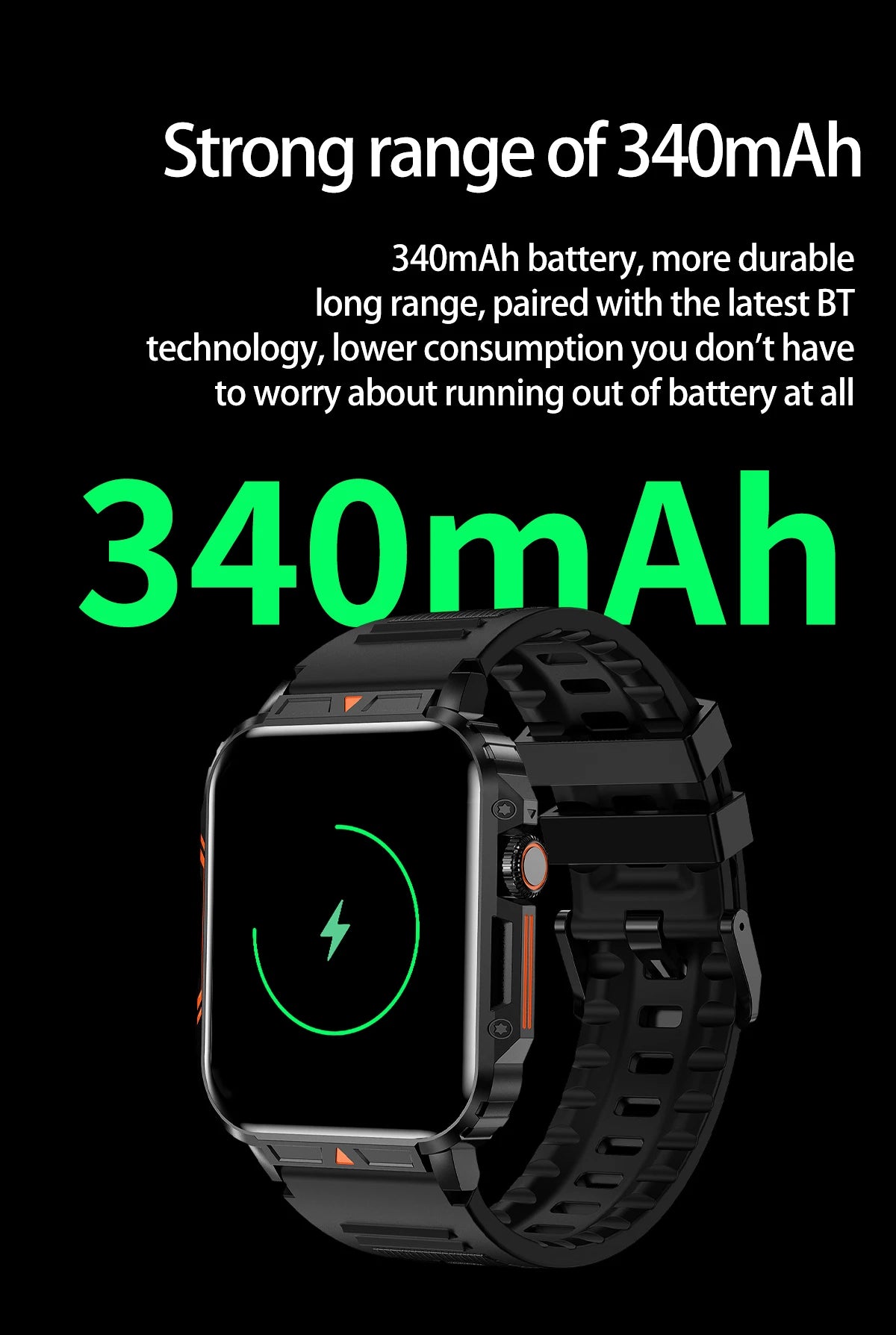 Military Men Smart Watch