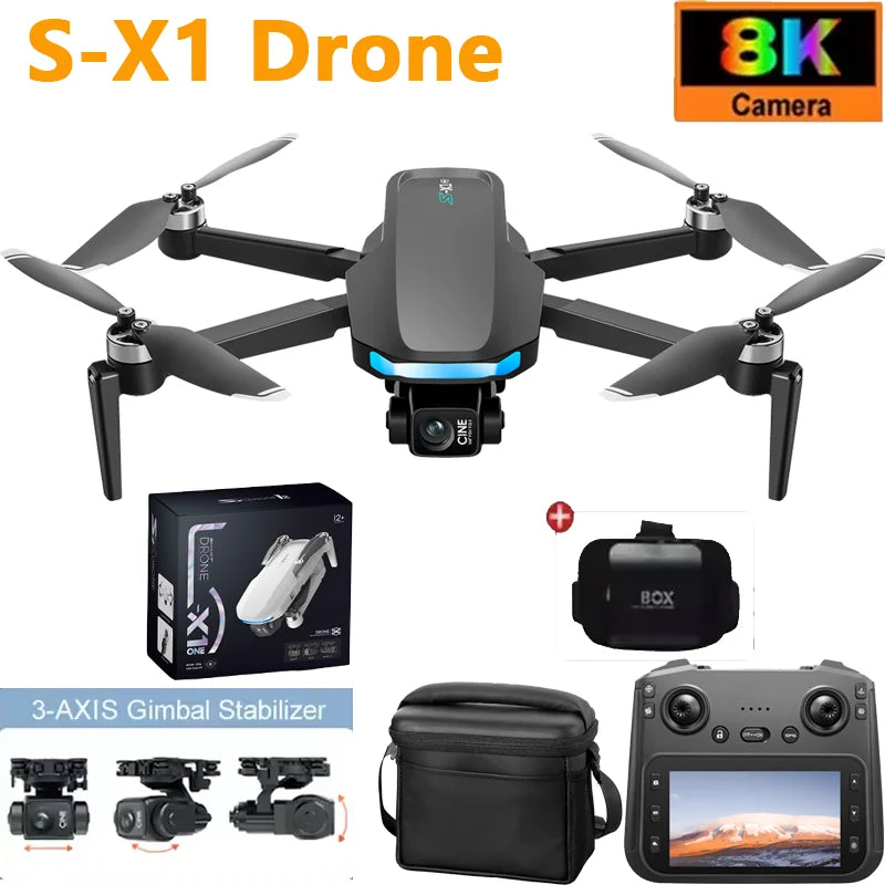 New S-X1 Drones with Screen