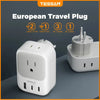 TESSAN US To EU Travel Adapter