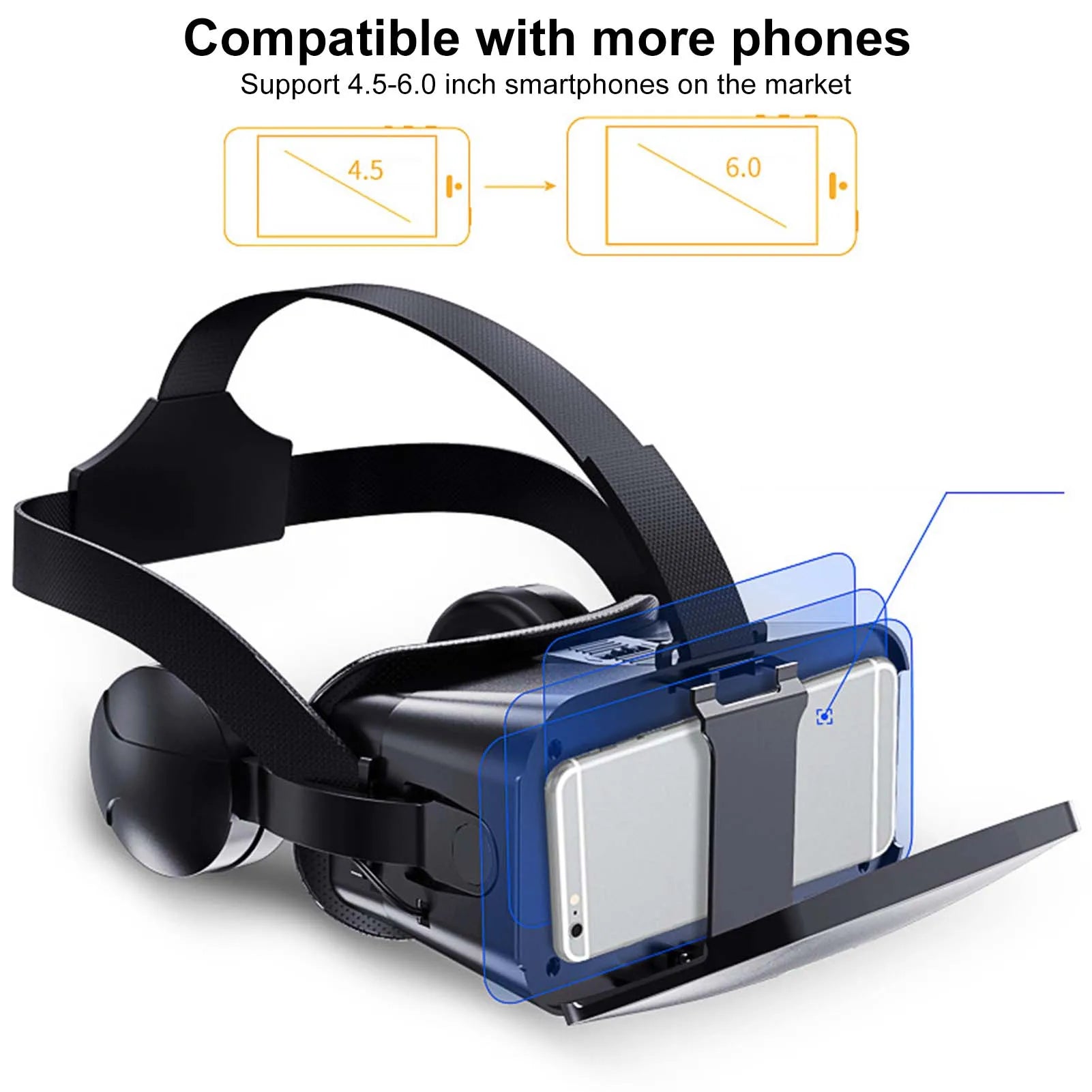 Adjustable VR Glasses HiFi