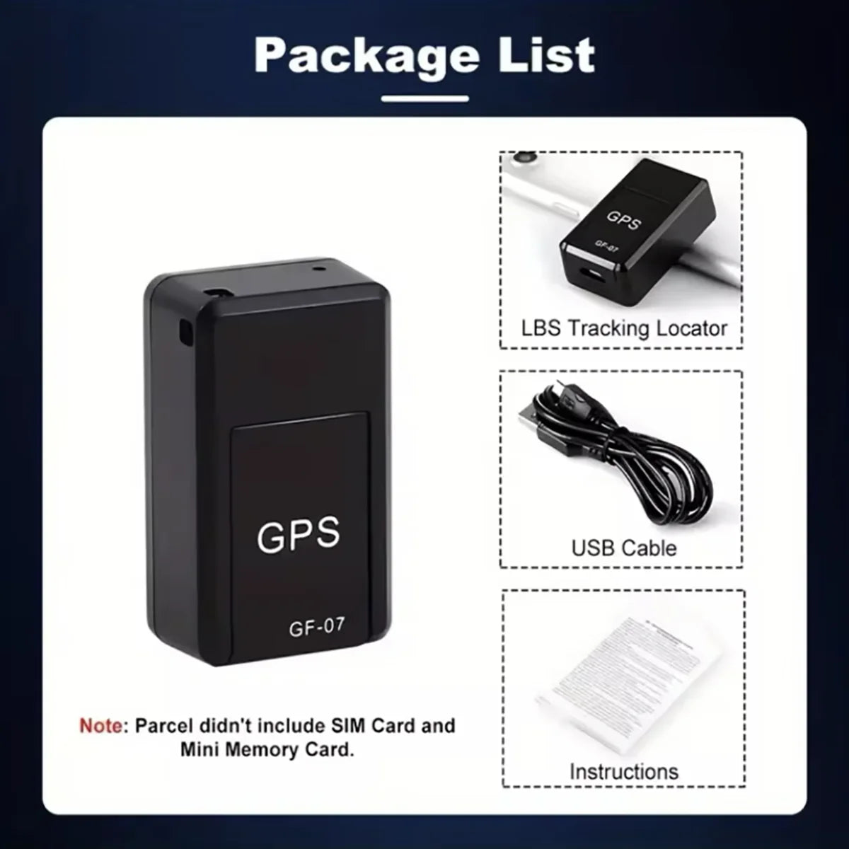 New Mini GPS Car Tracker