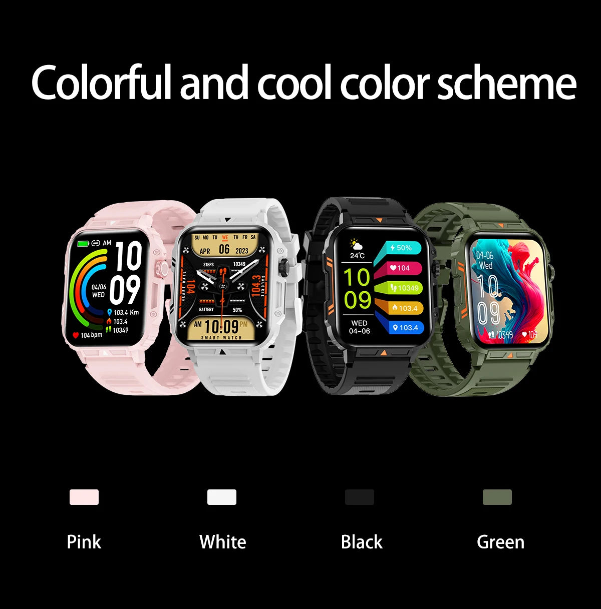 Military Men Smart Watch