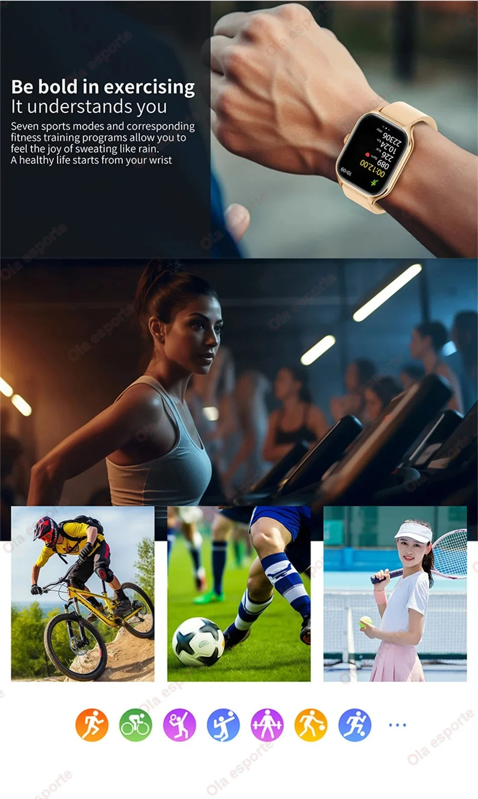 Smart Watch GTS Men Touch