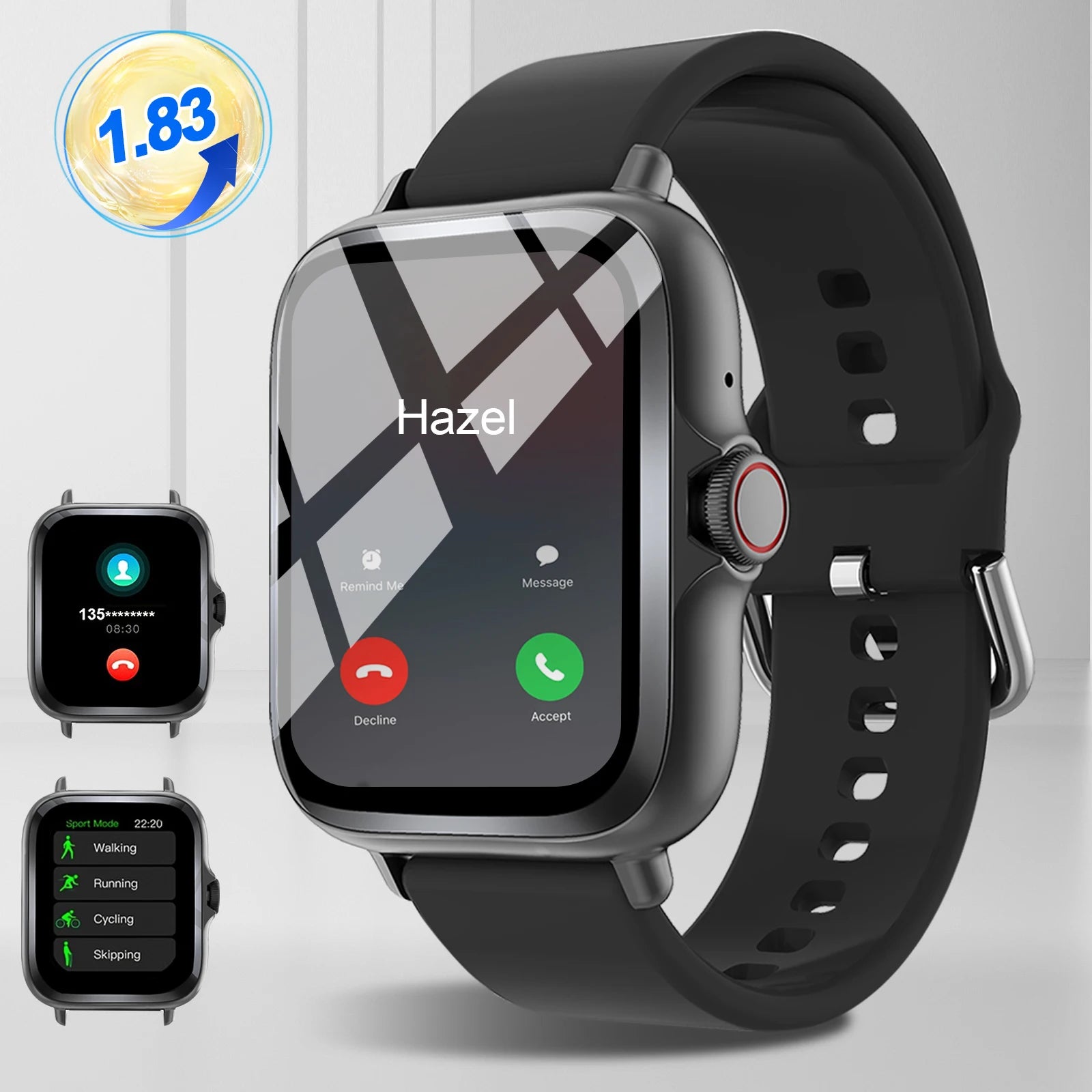 Smart watch with full touch
