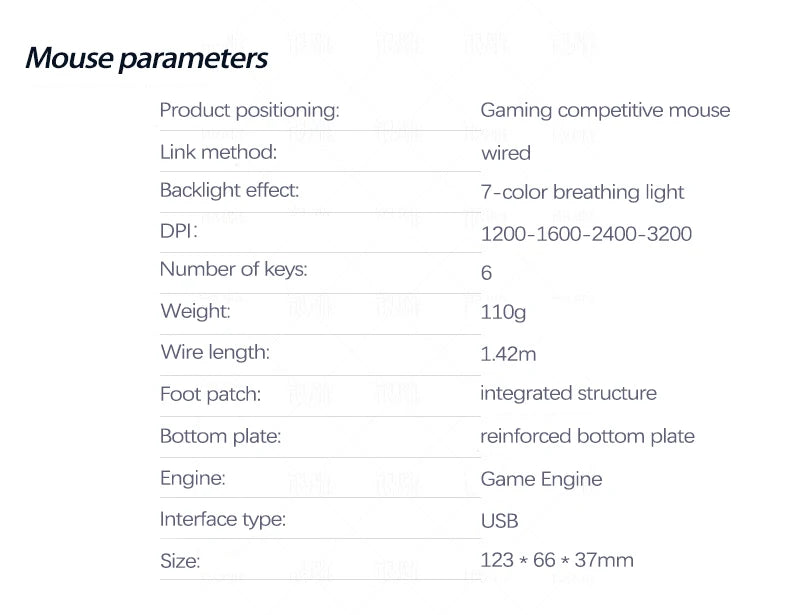 UTHAI G5 Six key 3200PDI wired