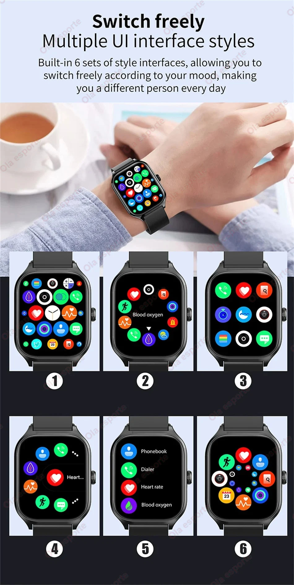 Smart Watch GTS Men Touch
