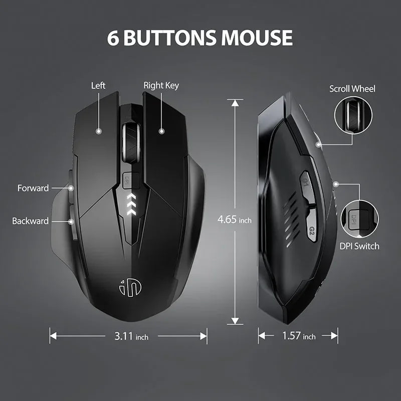 INPHIC F1 2.4G Wireless Mouse