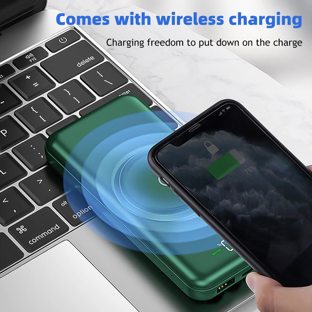 20000mAh Wireless Power Bank