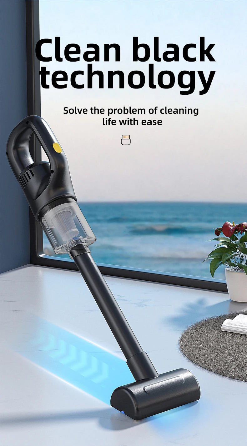 Wireless handheld vacuum cleaner