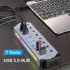 High Speed RGB 7 Ports USB 3.0