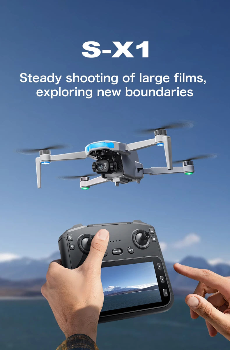New S-X1 Drones with Screen