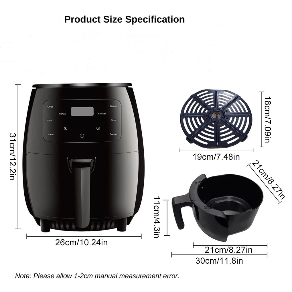 6L Air fryer Multi-functional intelligent