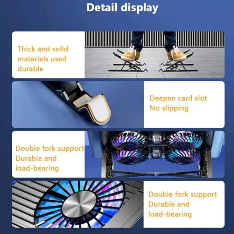 New Foldable Laptop Cooler Base